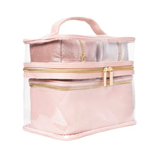 Load image into Gallery viewer, Pink cosmetic bag
